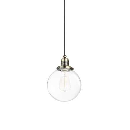 COËRE suspension simple métal E27 LED couleur bronze brossé
