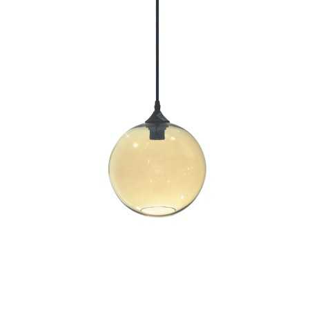 NEUZY suspension simple verre E27 LED couleurs