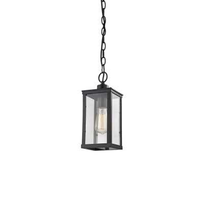 SANSE suspension simple fer E27 LED couleur noir