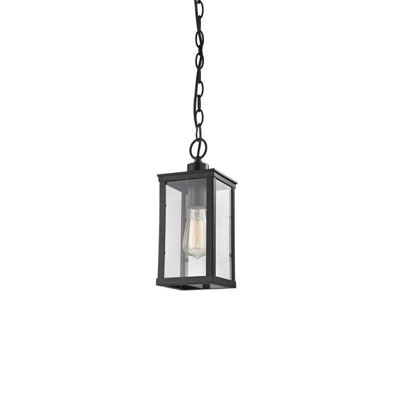 SANSE suspension simple fer E27 LED couleur noir