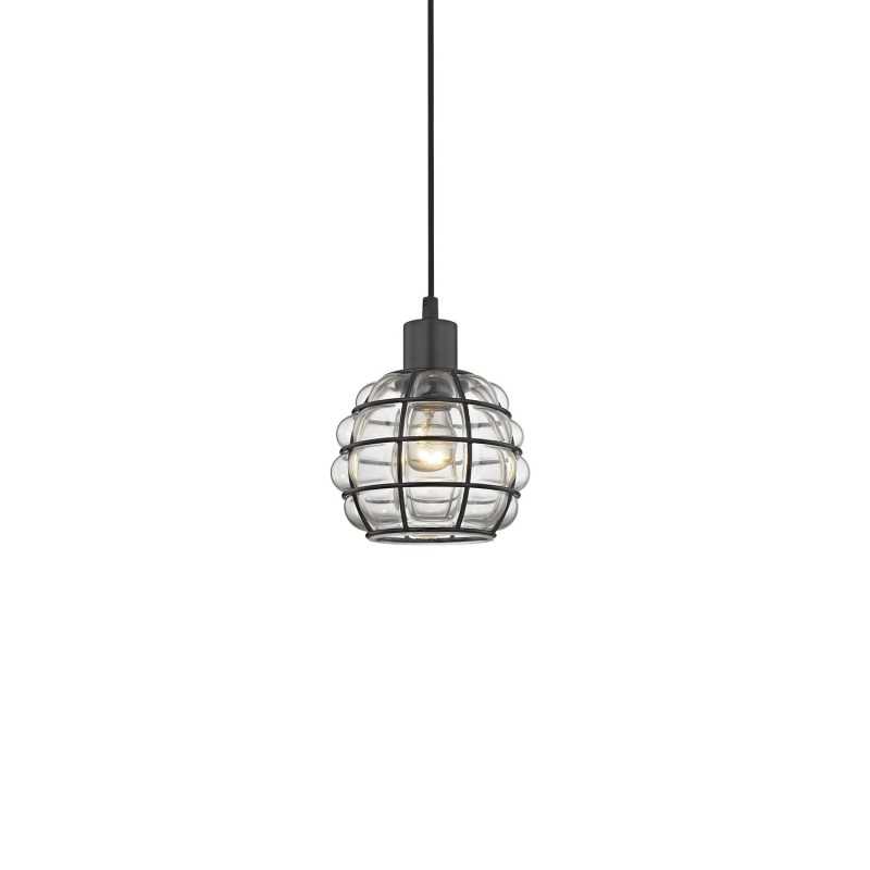 OROUET suspension simple fer E27 LED couleur noir