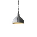 ORNAIN suspension simple ciment E27 LED couleur ciment