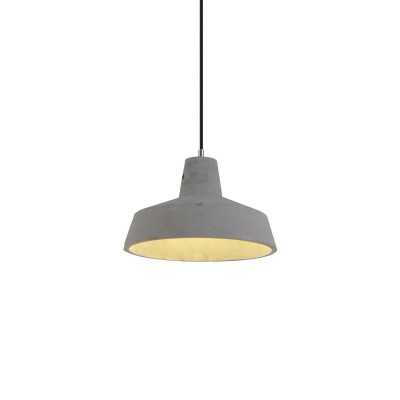 BASSE ciment suspension simple E27 LED couleur ciment