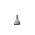 JAYAT suspension simple ciment E27 LED couleur ciment