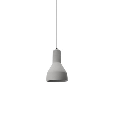 JAYAT suspension simple ciment E27 LED couleur ciment