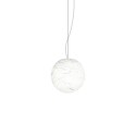 Suspension simple DIJON polyéthylène E27 LED couleur blanc
