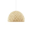 MUSAU suspension simple en bois E27 LED couleur bois