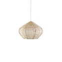 LAFON suspension simple en bois E27 LED couleur bois