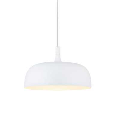 Suspension simple FROIN aluminium E27 LED couleurs