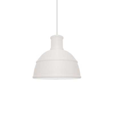 Suspension simple MEJOS métal E27 LED couleur blanc
