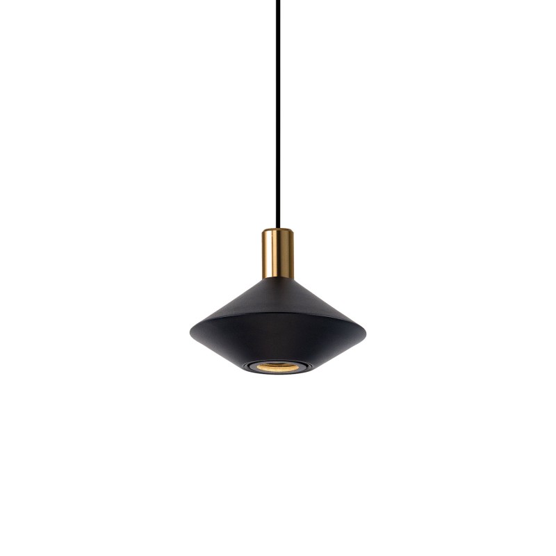 Suspension simple PILET aluminium GU10 colorée