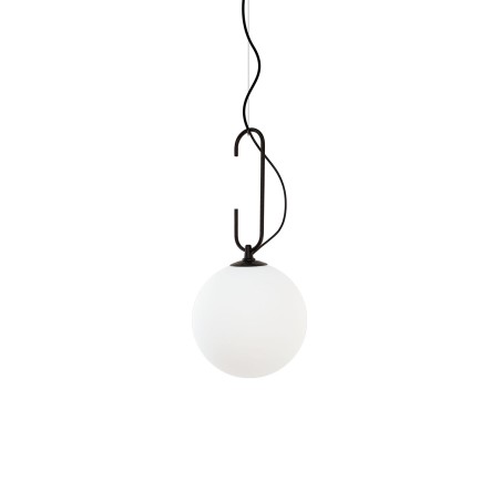 MAYET suspension simple métal E27 LED coloris noir