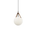 Suspension simple SERVE métal E27 LED couleur noir