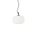 CEZAY suspension simple métal E27 LED couleur noir