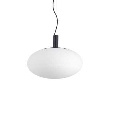 Suspension simple CARTELS métal E27 LED couleur noir