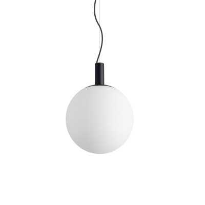 Suspension simple LIMON métal E27 LED couleur noir