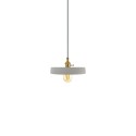 Suspension simple ciment TRONC E27 LED couleur ciment