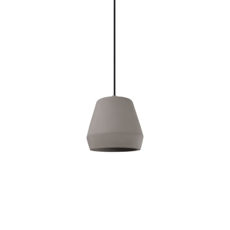 Suspension simple BRODE ciment E27 LED couleur ciment