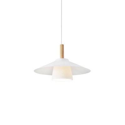 GODIN aluminium E27 LED blanc suspension simple