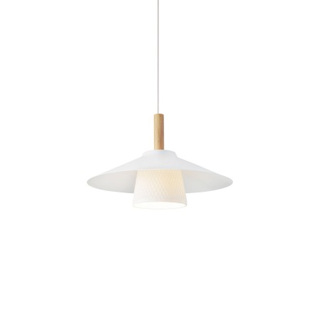 GODIN aluminium E27 LED blanc suspension simple