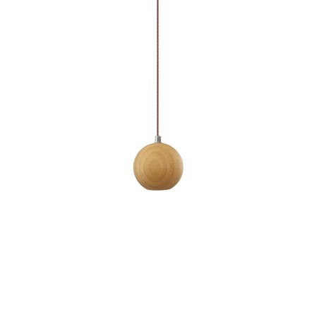 CANCE suspension simple bois GU10 couleur bois
