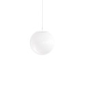Suspension simple BARRY métal E27 LED couleur blanc