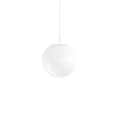 Suspension simple BARRY métal E27 LED couleur blanc