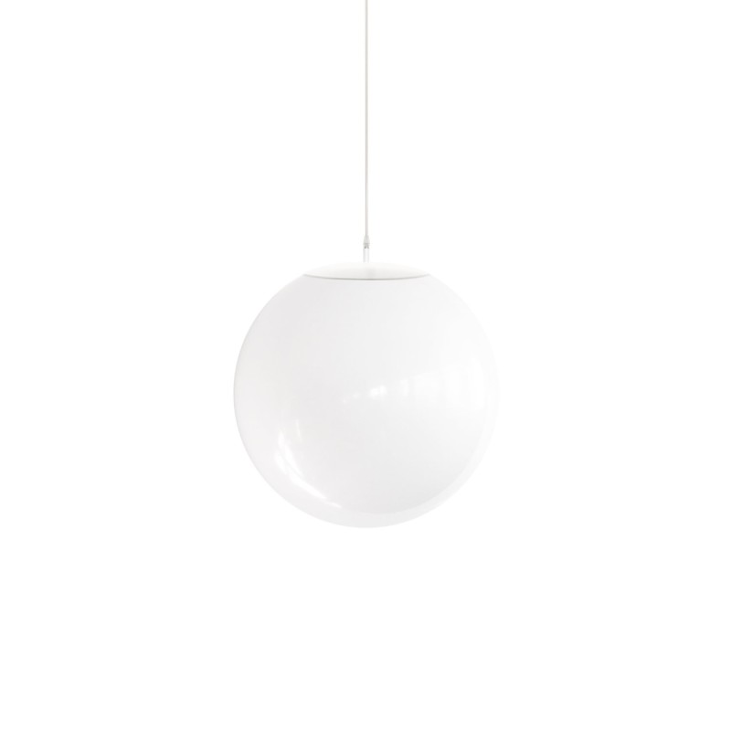 Suspension simple NUCES métal E27 LED couleur blanc