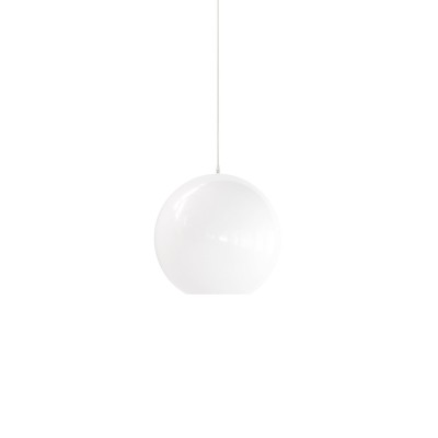 GONTIER suspension simple métal E27 LED couleur blanc