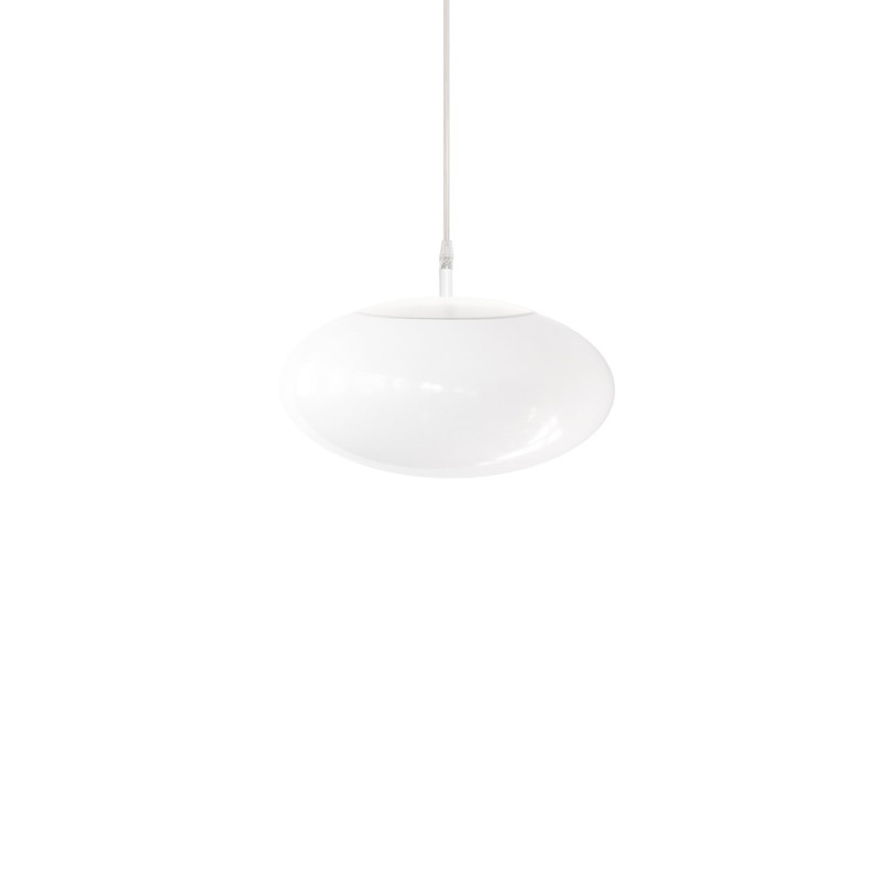 SALAN suspension simple en métal E27 LED couleur blanc