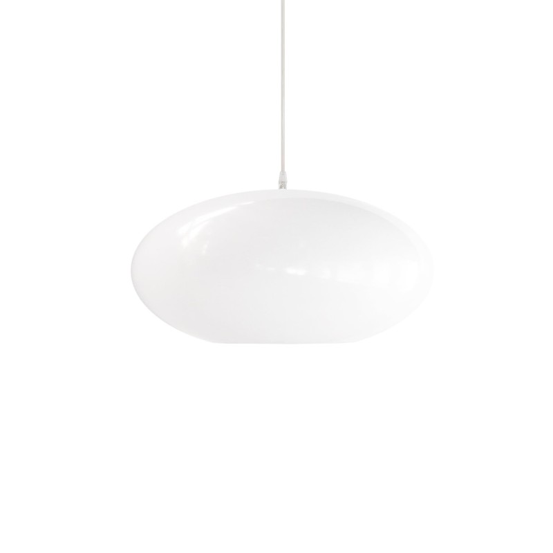PATRANT suspension simple métal E27 LED couleur blanc