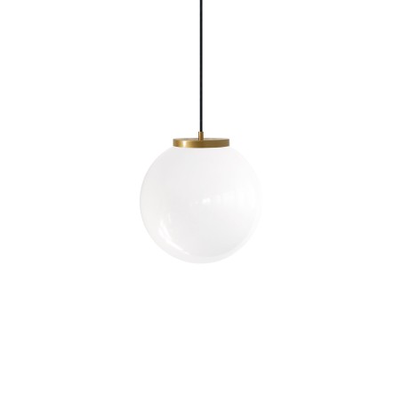 Suspension simple RIGAL métal E27 LED couleur blanc
