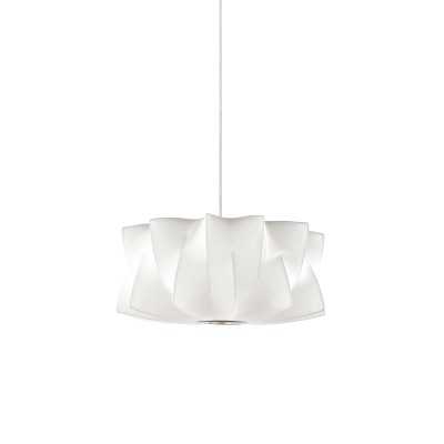 VINLY suspension simple résine polymère E27 LED couleur blanc