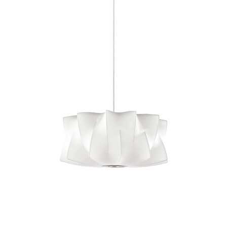 VINLY suspension simple résine polymère E27 LED couleur blanc