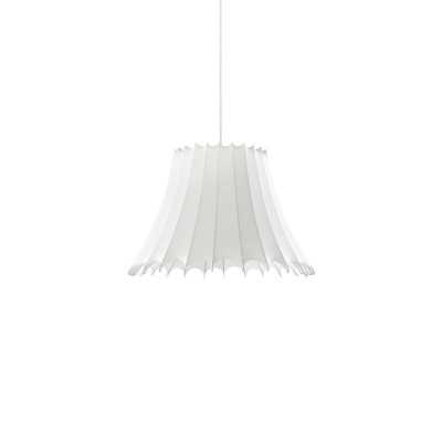 MUIRE suspension simple résine polymère E14 LED couleur blanc