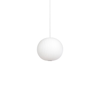 PUISY suspension simple résine polymère E27 LED couleur blanc