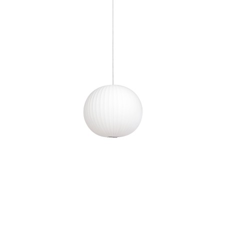 PUISY suspension simple résine polymère E27 LED couleur blanc