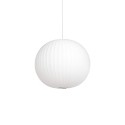 VONGY suspension simple résine polymère E27 LED couleur blanc