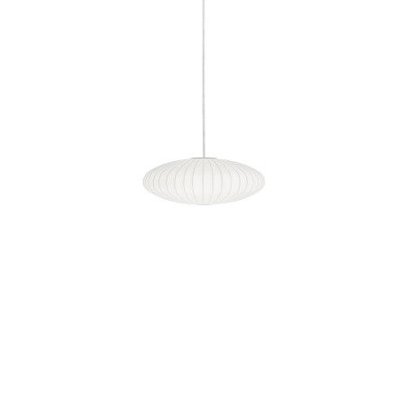 PAULIAT suspension simple résine polymère E27 LED couleur blanc