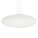 DUGNY suspension simple résine polymère E27 LED couleur blanc