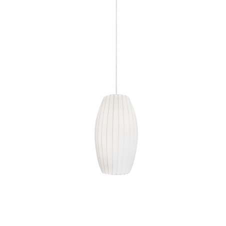 MILLY suspension simple résine polymère E27 LED couleur blanc
