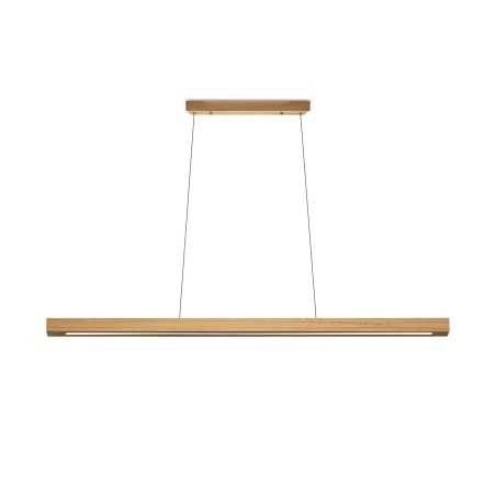 Suspension simple MORAT bois LED SMD 18W 1800LM noir