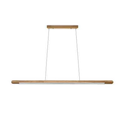 Suspension simple VEREL bois LED SMD 18W 1800LM bois