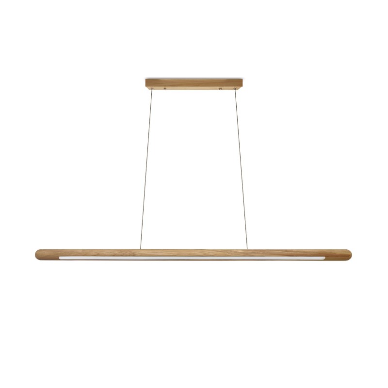 Suspension simple VEREL bois LED SMD 18W 1800LM bois