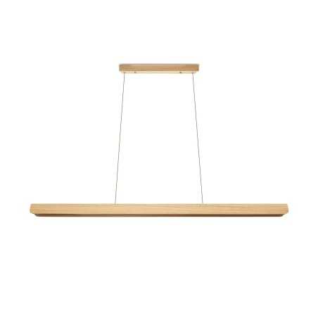 Suspension simple PUGET bois LED SMD 18W 1800LM noir