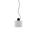 Suspension simple MERCY métal E27 LED couleur noir