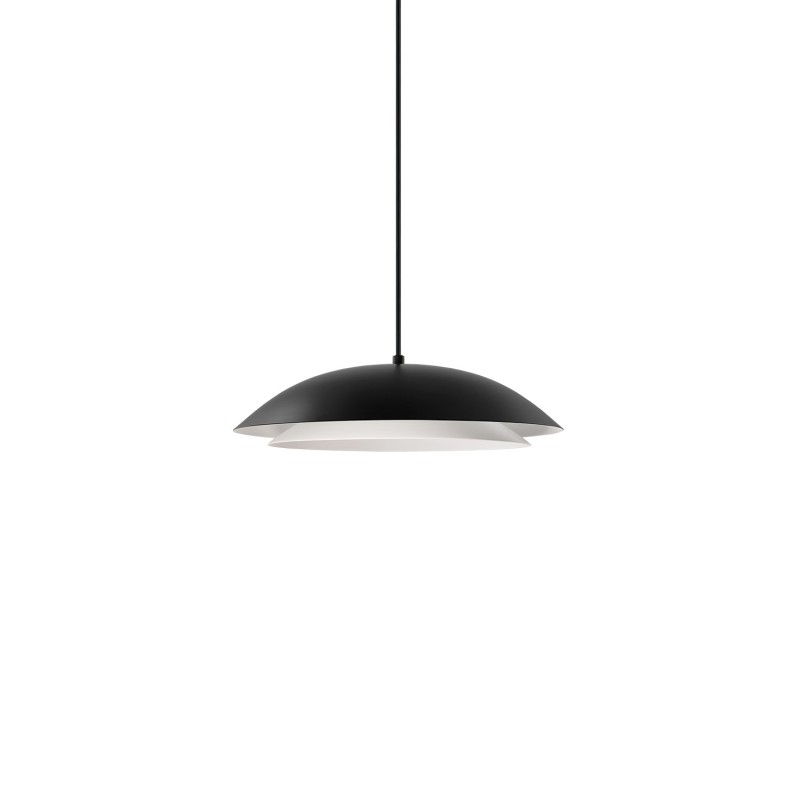 BORNY suspension simple métal E27 LED couleur noir