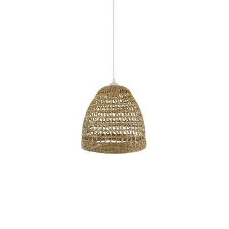 GOULIER suspension simple chanvre E27 LED coloris bois