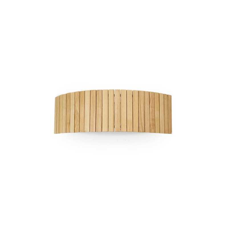 Applique murale en bois TENAO E27 LED couleur bois