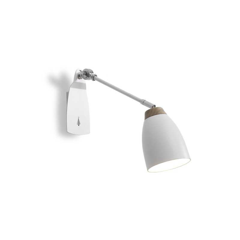 Applique murale en bois MARBOT E27 LED couleurs